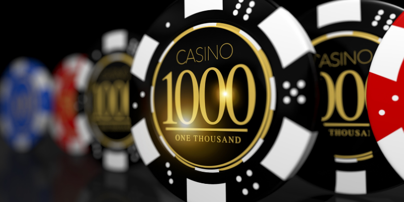 Pokerio atsiradimo istorijos 1000 vertės žetonai